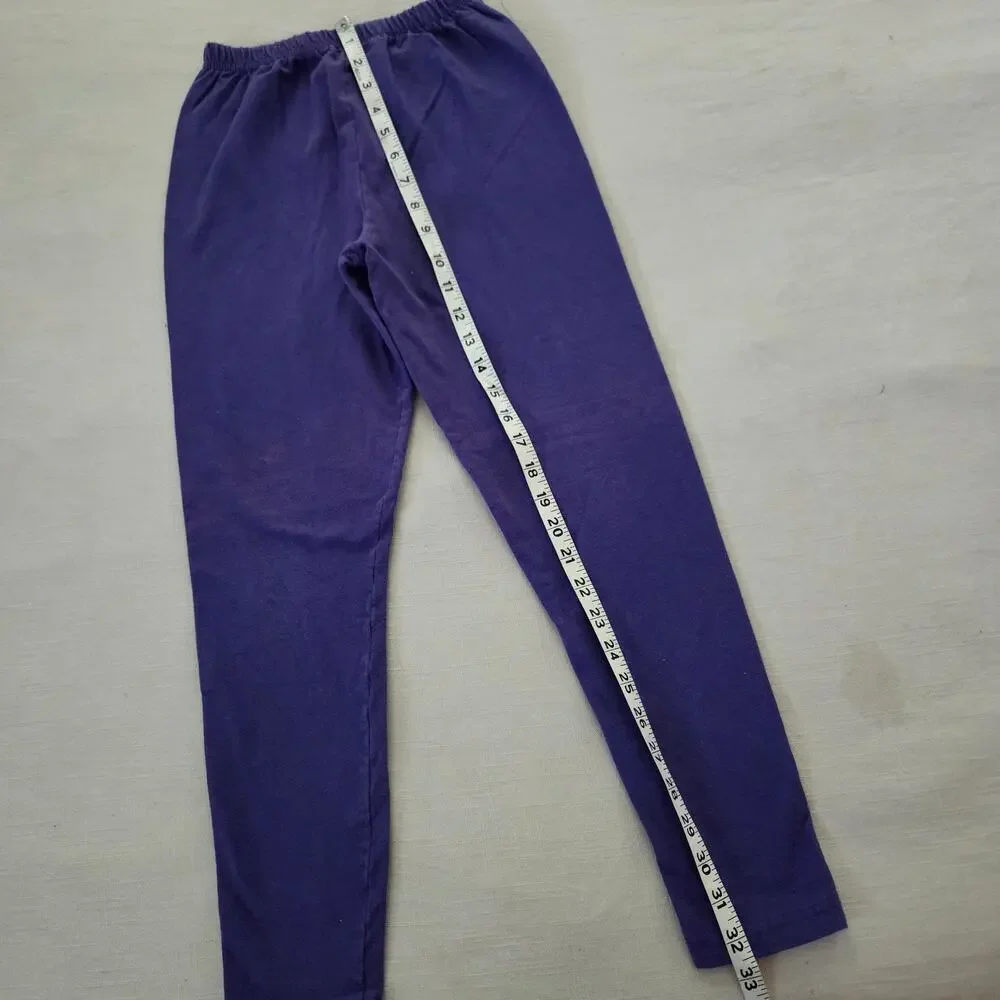 Vintage Purple Legging Pants kids 10/12